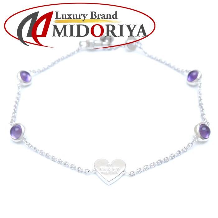 GUCCI（グッチ） ハートタグ ブレスレット カラーストーン #17