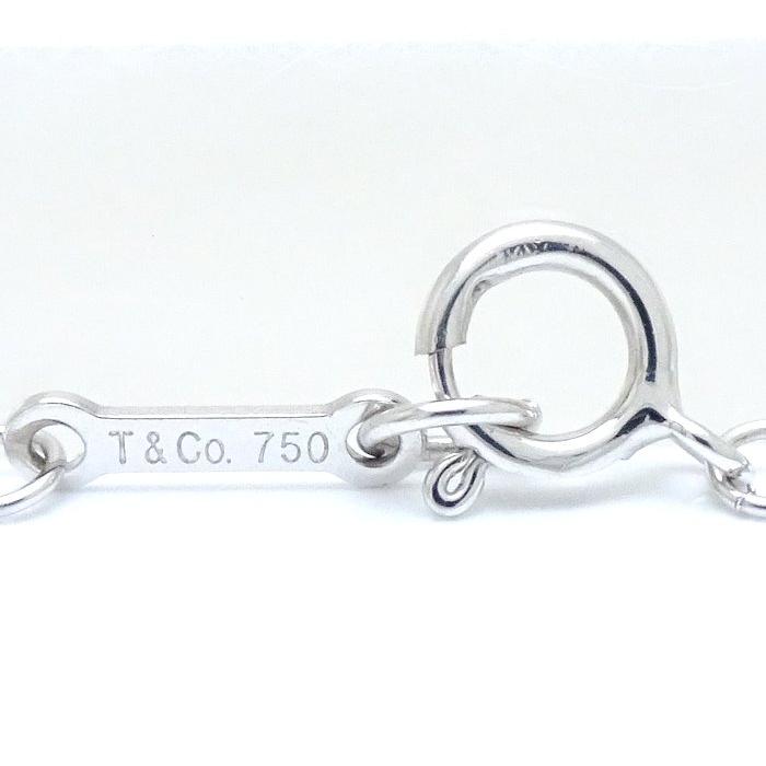 TIFFANY&Co. ティファニー テンダネスハート ネックレス 2Pダイヤモンド パロマピカソ K18WG ホワイトゴールド/291641【中古】｜phasemidoriya78｜08