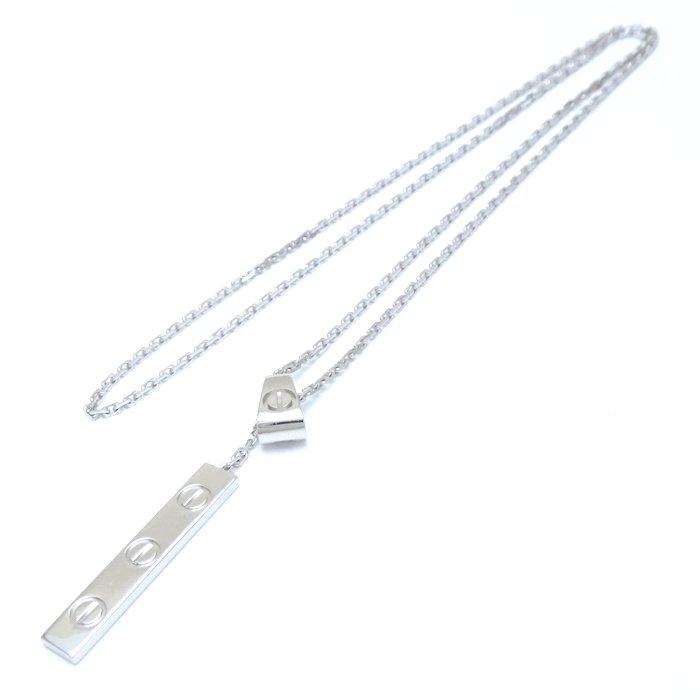 Cartier CARTIER カルティエ ラブYシェイプ ネックレス B7213200 K18WG 