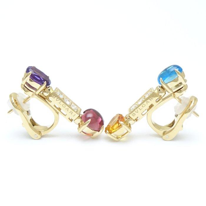 BVLGARI（ブルガリ） アレグラ ピアス シトリン トルマリン トパーズ