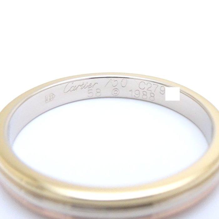 Cartier CARTIER カルティエ トリニティ ウェディング リング 指輪 #58 