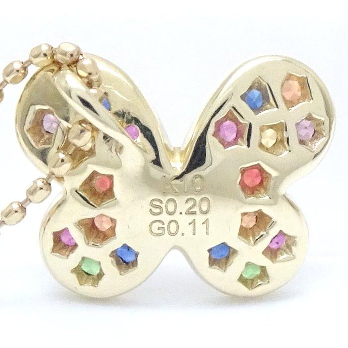 NOJESS ノジェス バタフライ ネックレス ＆ ピアス 2点セット 