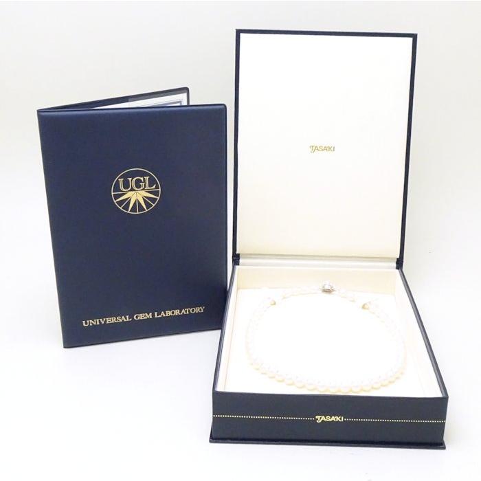 TASAKI 田崎真珠 パール ネックレス あこや真珠7.5〜8.0ミリ 41cm シルバー/292088【中古】_8