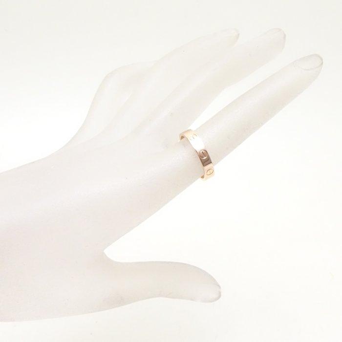 CARTIER カルティエ ミニラブ リング 指輪 #52 12号 Love ウェディング 