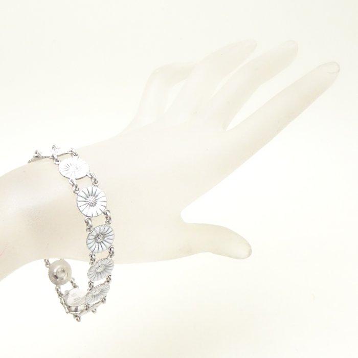 Georg Jensen ジョージジェンセン デイジー ブレスレット マーガレット