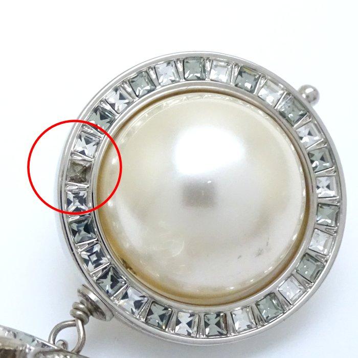 CHANEL（シャネル） ココマーク ピアス ラインストーン B18B シルバー