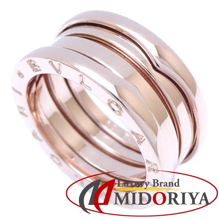 BVLGARI ブルガリ ビーゼロワン リング 指輪 3バンド S #52 11.5号 B  