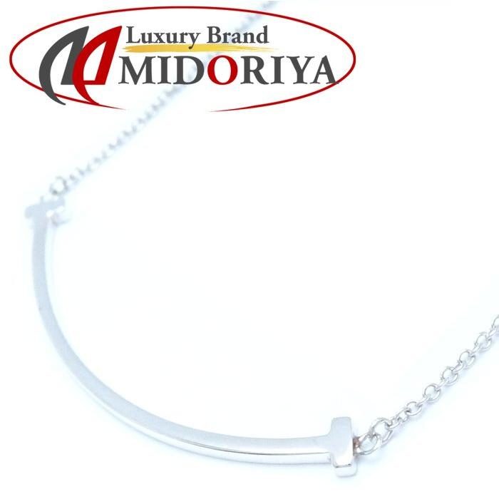 Tiffany & Co. ティファニーTスマイルネックレスシルバー925