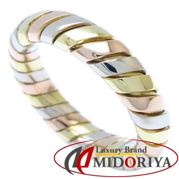 BVLGARI ブルガリ トゥボガス リング 指輪 12号 K18スリーカラー  