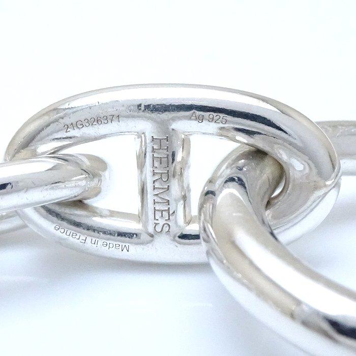 mattyo ブレスレット シルバー925 シェーヌダンクル HERMES（エルメス） シェーヌダンクル GM ブレスレット 15コマ 内周