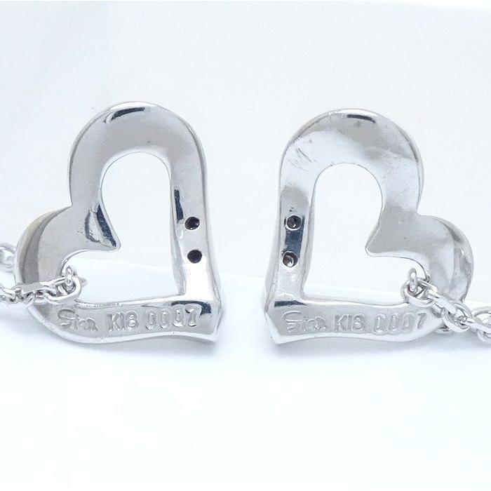 STAR JEWELRY（スタージュエリー） ハート ピアス ダイヤモンド0.007