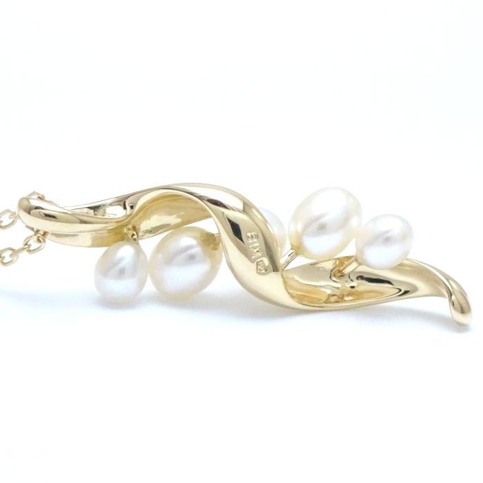 MIKIMOTO ミキモト パール ネックレス 淡水真珠 K18YG イエローゴールド/292699【中古】_3