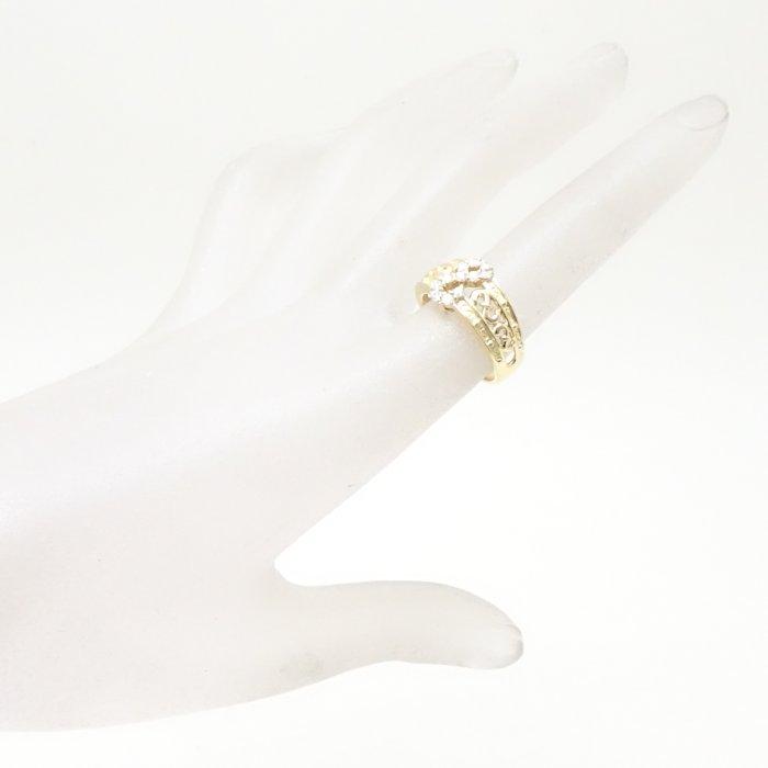 CELINE セリーヌ ダイヤモンド リング 指輪 ダイヤモンド0.27ct 11.5号  