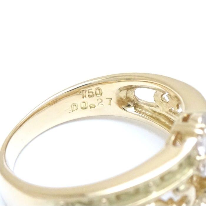 CELINE セリーヌ ダイヤモンド リング 指輪 ダイヤモンド0.27ct 11.5号  