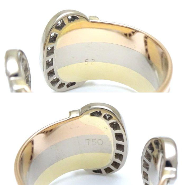 Cartier CARTIER カルティエ 2C ワイド リング 指輪