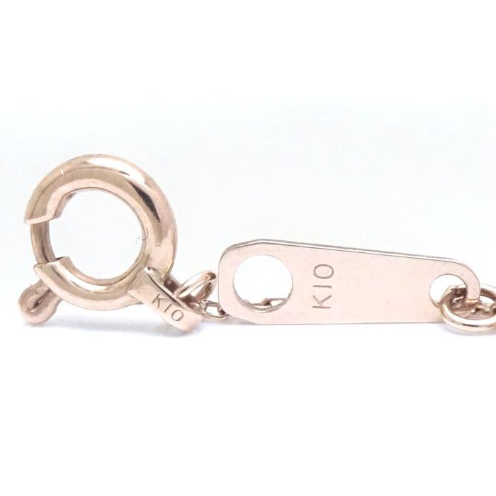 THE KISS ザ キッス ハート ネックレス ダイヤモンド0.05ct K10PG