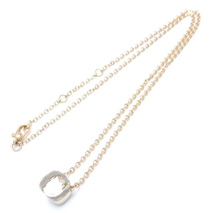 ポメラートヌードプチネックレス・ホワイトトパーズ ホワイトトパーズ ヌード ネックレス[PCC2022_O6WHR_BTBMP_42