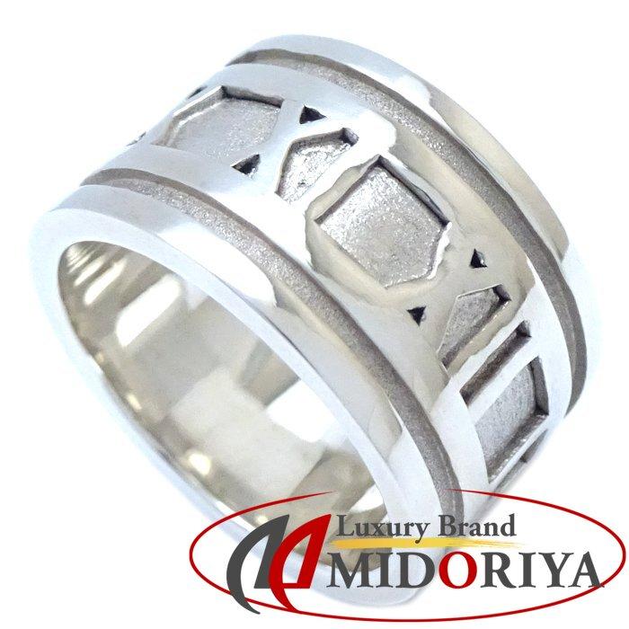 TIFFANY&Co. ティファニー アトラス リング 指輪 ワイド 12号 シルバー  