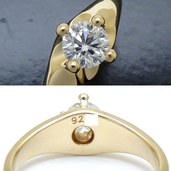 BVLGARI（ブルガリ） コロナ リング 指輪 一粒ダイヤモンド0.508ct F