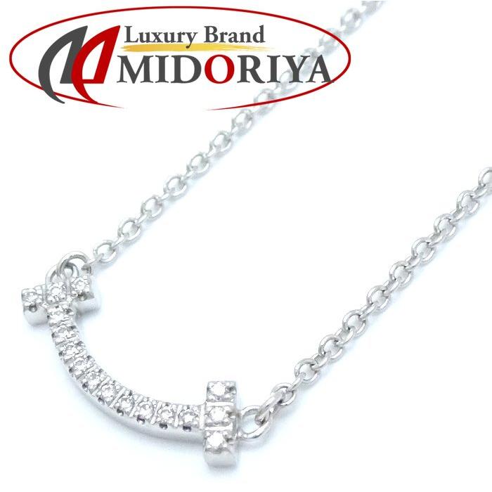 TIFFANY&Co. ティファニー Tスマイル ネックレス ミニ ダイヤモンド16  