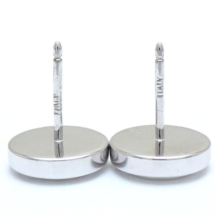 ティファニー T TWO サークル ピアス ターコイズ K18WG