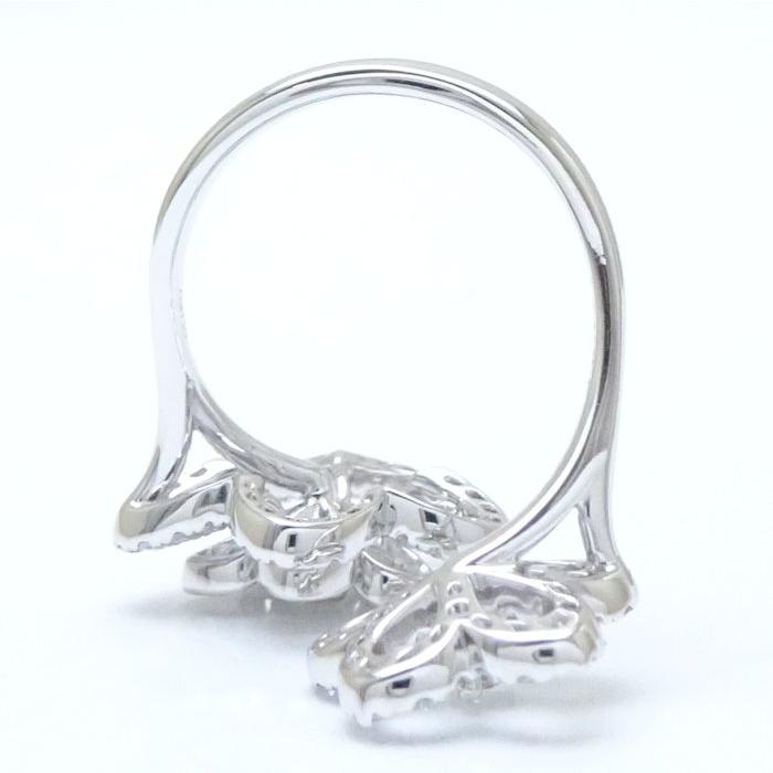 グラフ GRAFF ワイルドフラワー ダブル ダイヤモンド リング