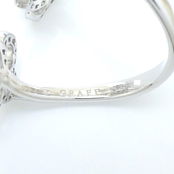 グラフ GRAFF ワイルドフラワー ダブル ダイヤモンド リング 指輪 11号