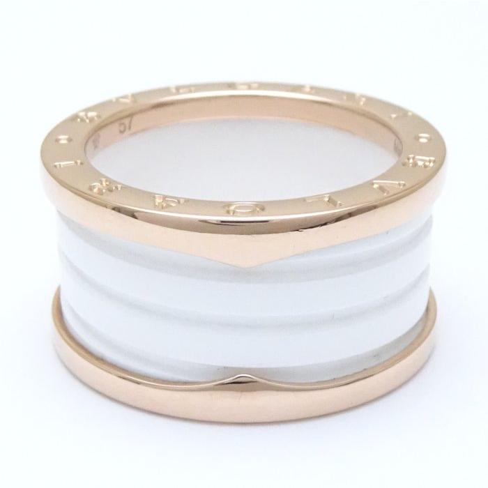 BVLGARI ブルガリ ビーゼロワン リング 指輪 4バンド M #57 16号 B  