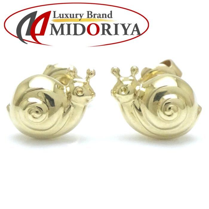 PonteVeccohioポンテヴェキオ かたつむりピアス Ponte Vecchio ポンテヴェキオ かたつむりモチーフ ピアス K18YG