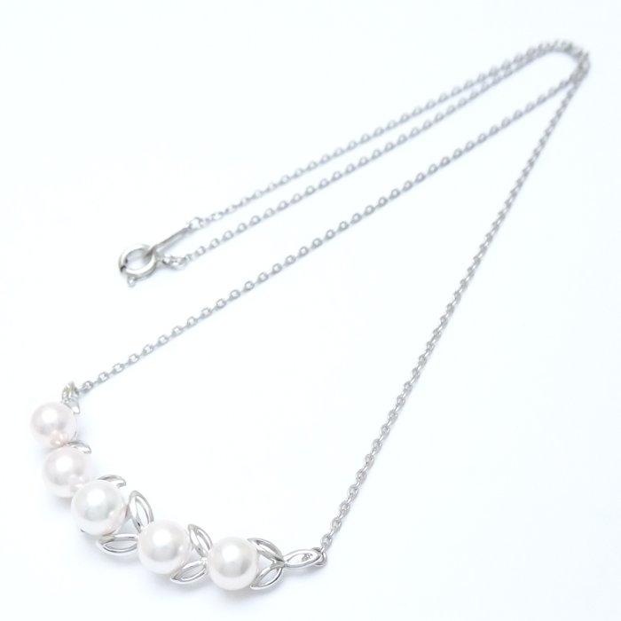 MIKIMOTO（ミキモト） パール ネックレス 真珠5.7〜6.1ミリ 5珠