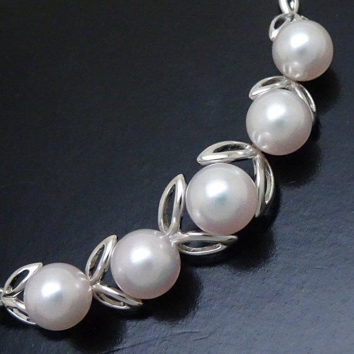 MIKIMOTO（ミキモト） パール ネックレス 真珠5.7〜6.1ミリ 5珠