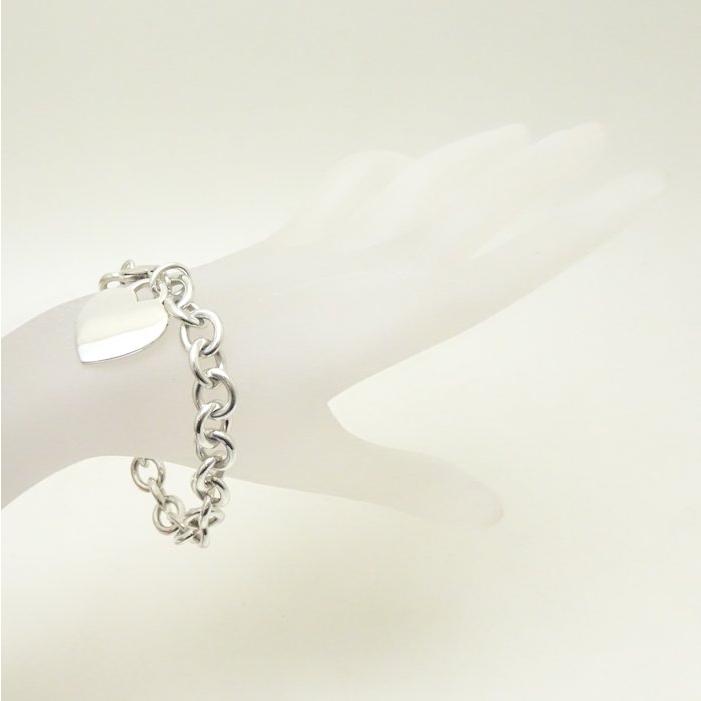 TIFFANY&Co.（ティファニー） ハートタグ ブレスレット シルバー925