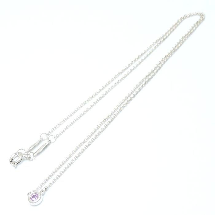 TIFFANY&Co. ティファニー バイザヤード ネックレス 1Pピンク TIFFANY&Co. ティファニー バイザヤード ネックレス 1Pピンク
