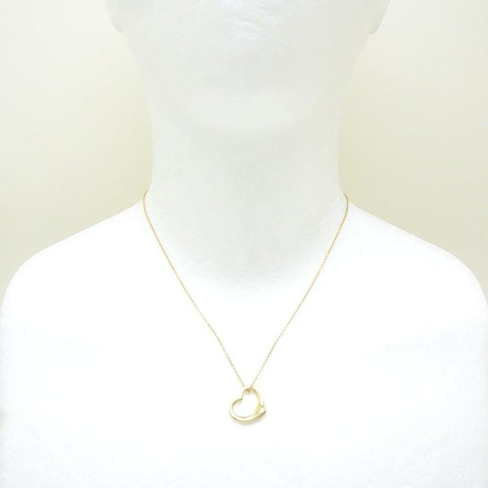 TIFFANY&Co.（ティファニー） オープンハート ネックレス 15mm エルサ