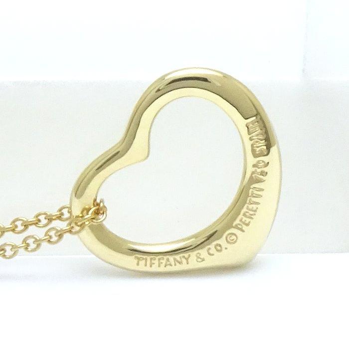 TIFFANY&Co.（ティファニー） オープンハート ネックレス 15mm エルサ