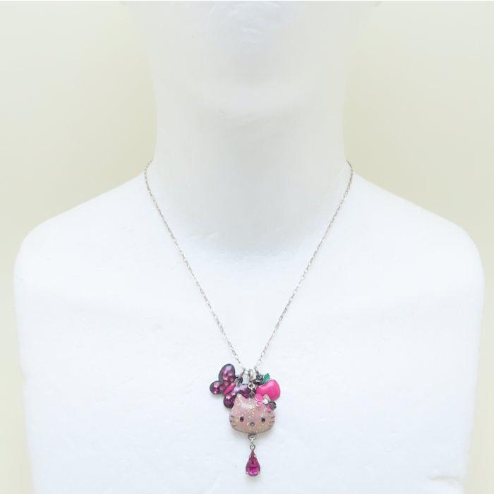 ANNA SUI（アナスイ） サンリオコラボ キティチャーム付き ネックレス 
