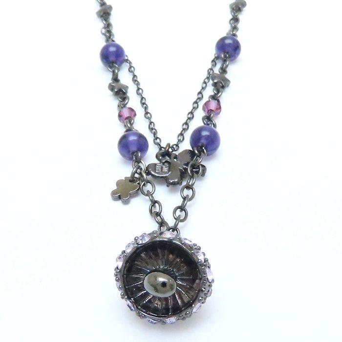 ANNA SUI（アナスイ） ベニテングダケ バタフライ ネックレス ライン 