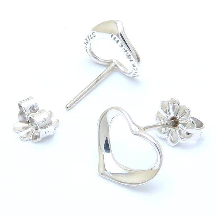 TIFFANY&Co. ティファニー オープンハート ピアス シルバー925 TIFFANY&Co. ティファニー オープンハート ピアス シルバー925