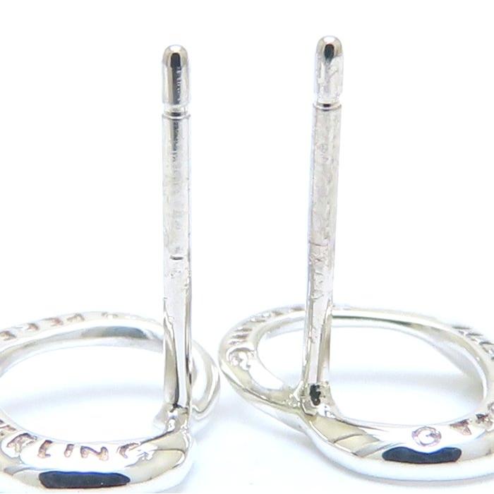 TIFFANY&Co. ティファニー オープンハート ピアス シルバー925 TIFFANY&Co. ティファニー オープンハート ピアス シルバー925