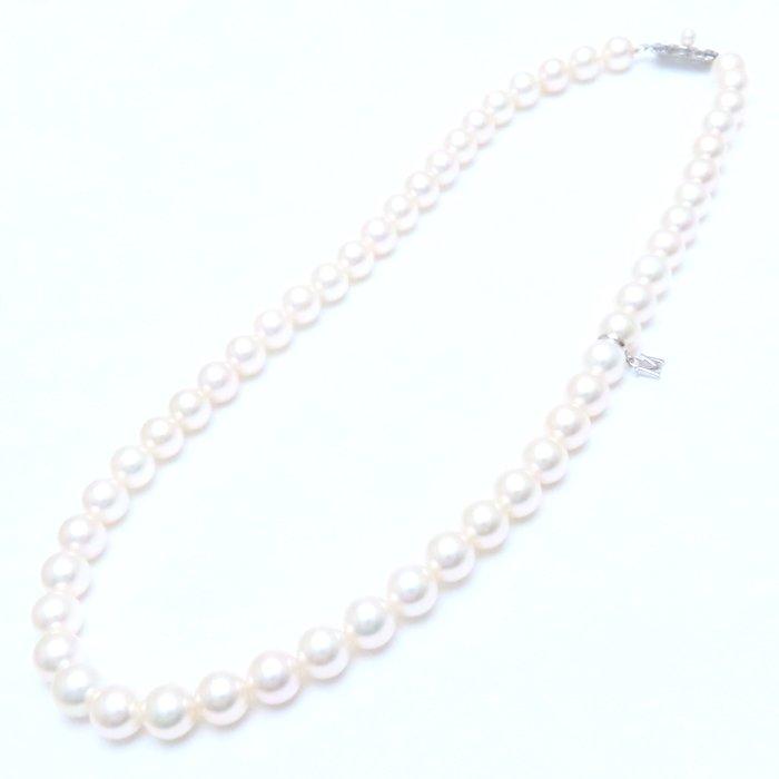 MIKIMOTO（ミキモト） パール ネックレス 真珠8〜8.4ミリ 44cm K18WG
