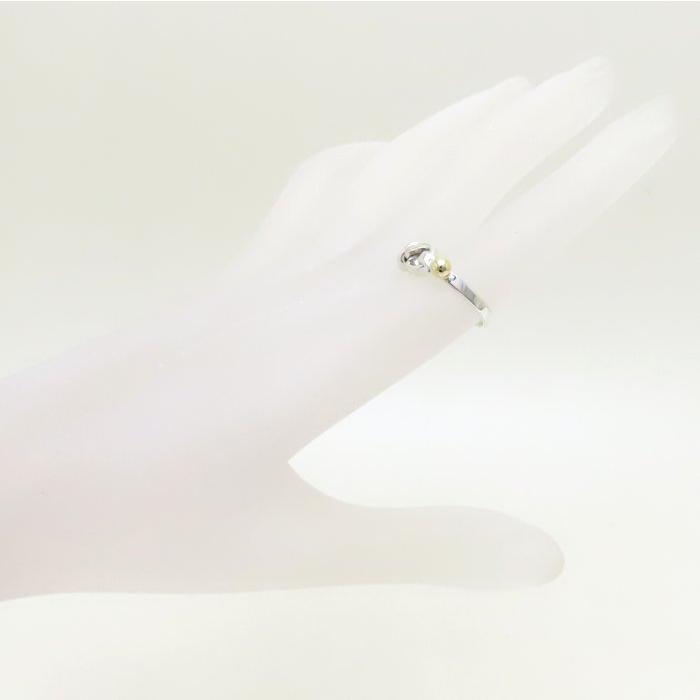 ティファニー リング 15号サイズ フック＆アイ K18 SV925 ティファニー リング 15号サイズ フック＆アイ K18 SV925 楽天市場