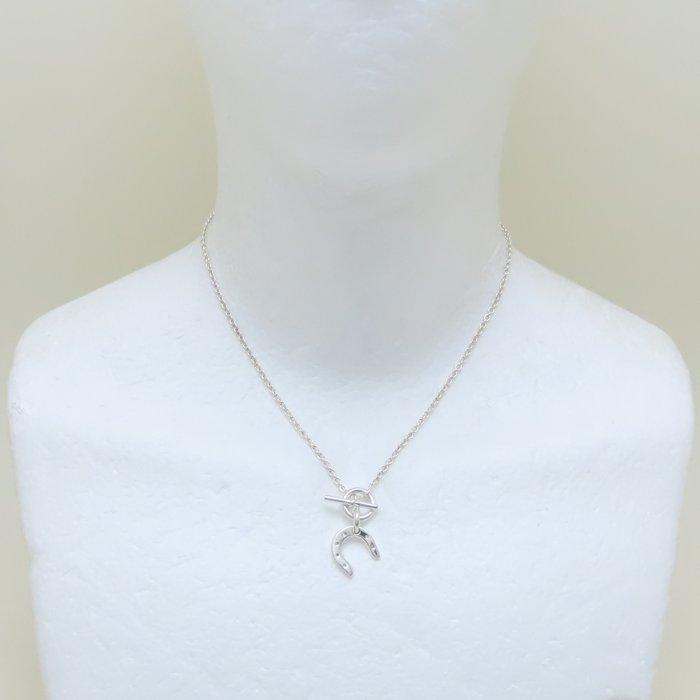HERMES エルメス ネックレス アミュレット ホースシュー シルバー925 HERMES エルメス ホースシュー アミュレット ネックレス