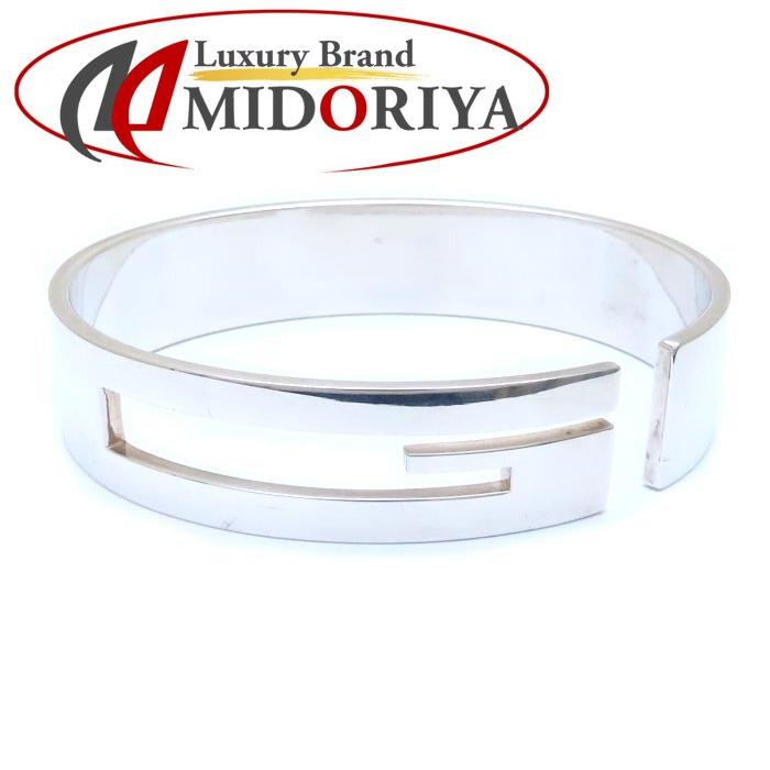 GUCCIブレスレットGロゴシルバー925