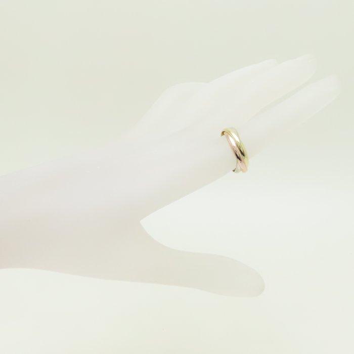 Cartier（カルティエ） トリニティ リング 指輪 #51 10.5号 3連 K18