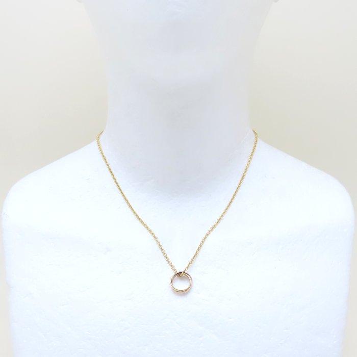 Cartier（カルティエ） ベビートリニティ ネックレス K18スリーカラー