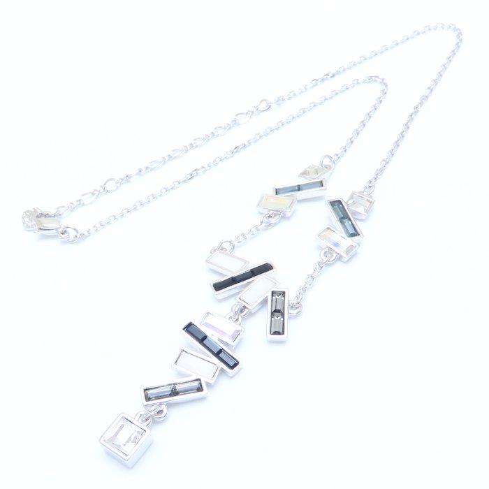 SWAROVSKI スワロフスキー イナラ Yスタイル オーロラ ネックレス クリスタル 835018 シルバーメッキ/293733【中古】_2