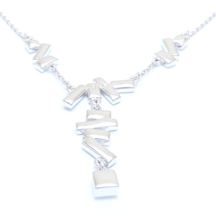 SWAROVSKI スワロフスキー イナラ Yスタイル オーロラ ネックレス クリスタル 835018 シルバーメッキ/293733【中古】_3