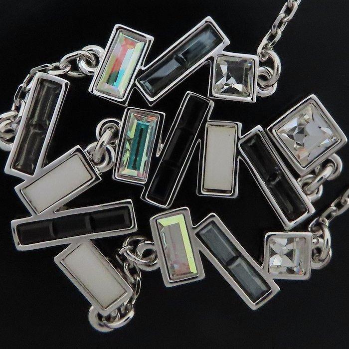 SWAROVSKI スワロフスキー イナラ Yスタイル オーロラ ネックレス クリスタル 835018 シルバーメッキ/293733【中古】_4