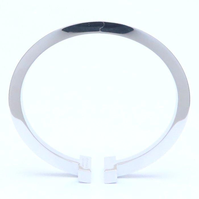 TIFFANY&Co.（ティファニー） Tスクエア バングル K18WG ホワイト