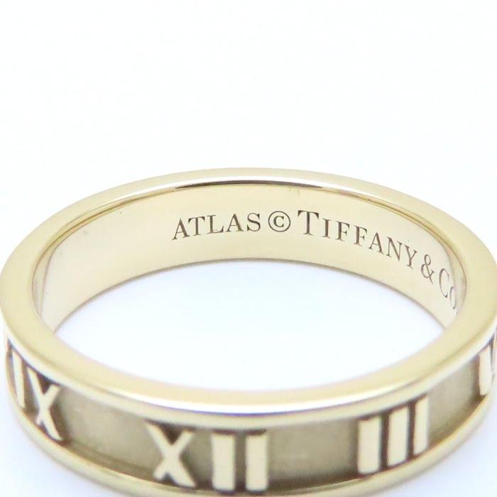 TIFFANY&Co.（ティファニー） アトラスナロー リング 指輪 9号 K18YG